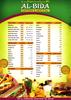 Al-Bida Cafeteria & Juice Stall - Menu 1